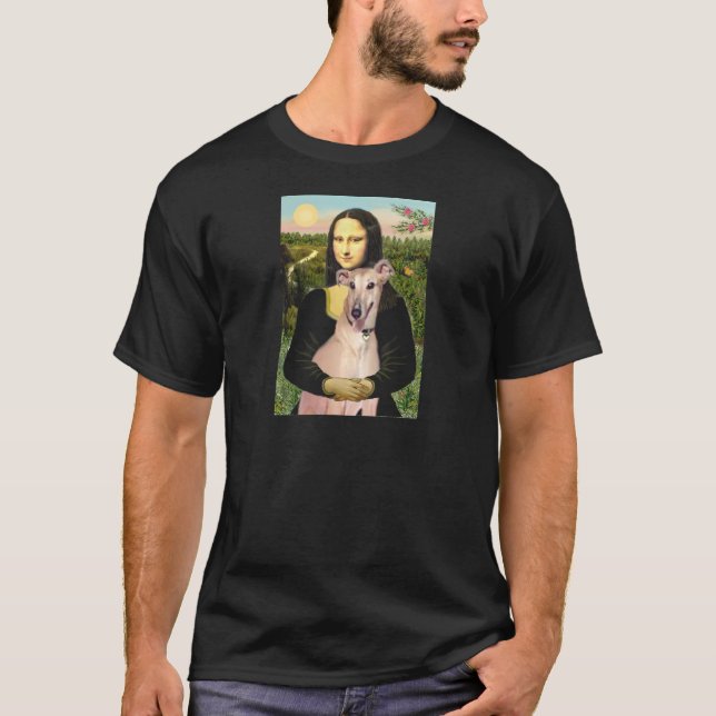 Greyhound 2 - Mona Lisa T-Shirt (Front)