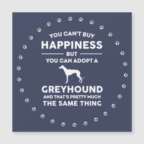 Greyhound adoption happiness