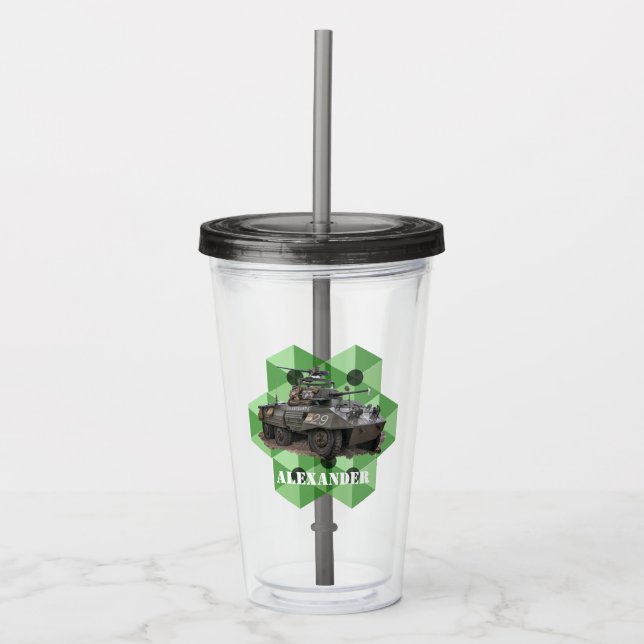 Greyhound APC Acrylic Tumbler (Front)
