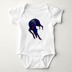 Greyhound Art Baby Bodysuit
