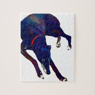 Greyhound Art Jigsaw Puzzle