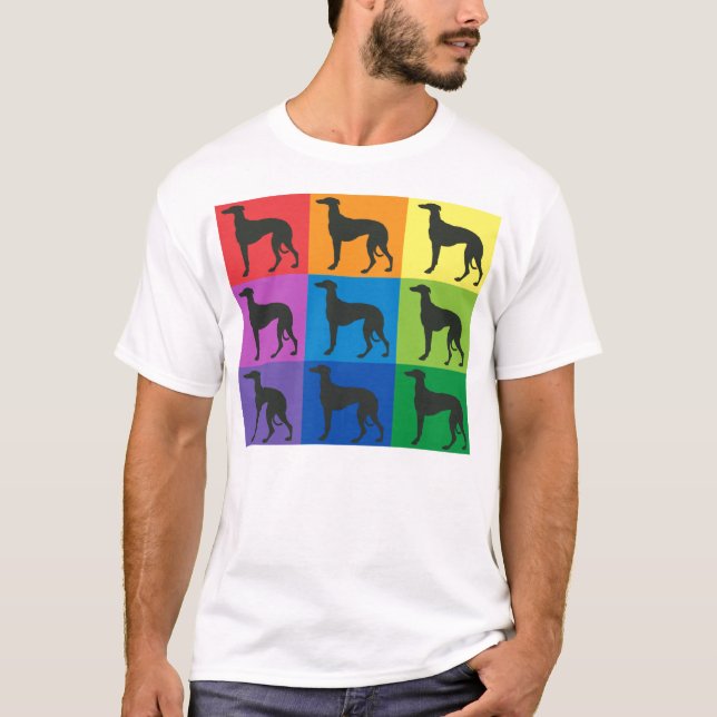 Greyhound Art T-Shirt (Front)