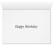 Greyhound birthday card (P437) (Inside Horizontal (Bottom))
