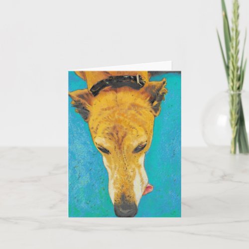Greyhound Blank Card ETS