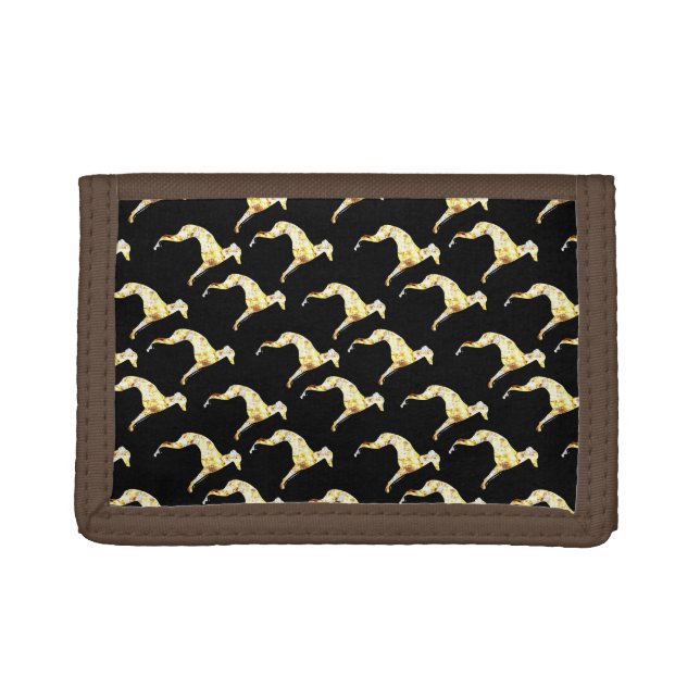 GREYHOUND BLING TRIFOLD WALLET (Front)