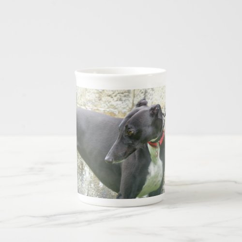 Greyhound bone china mug 2