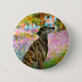 Greyhound (br2) - Garden Button