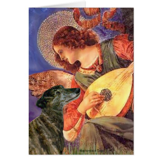 Greyhound (br2) - Mandolin Angel Cards (Front)