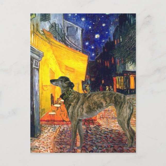 Greyhound (br8) - Terrace Cafe Postcard (Front)
