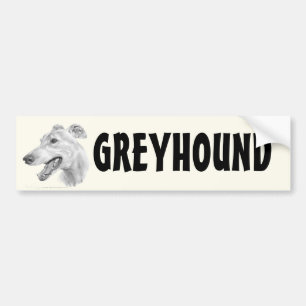 Greyhound Bumper Sticker