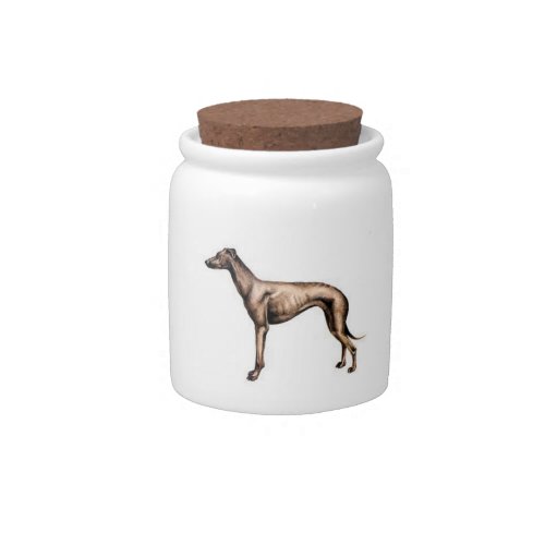 Greyhound Candy Jar