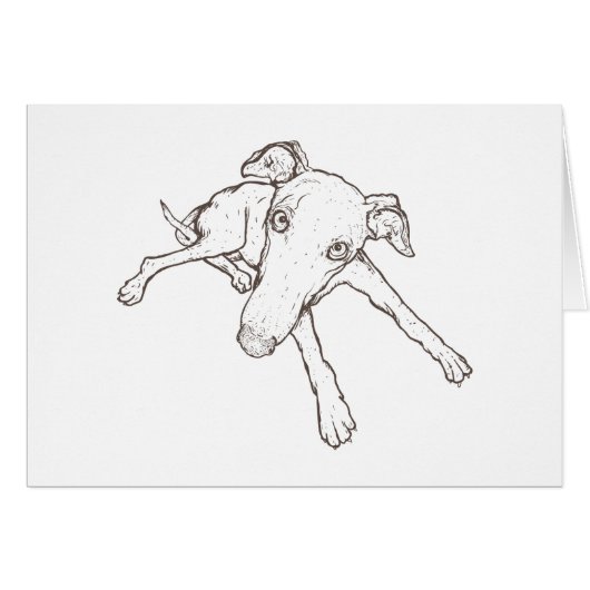 Greyhound Cards (Front Horizontal)