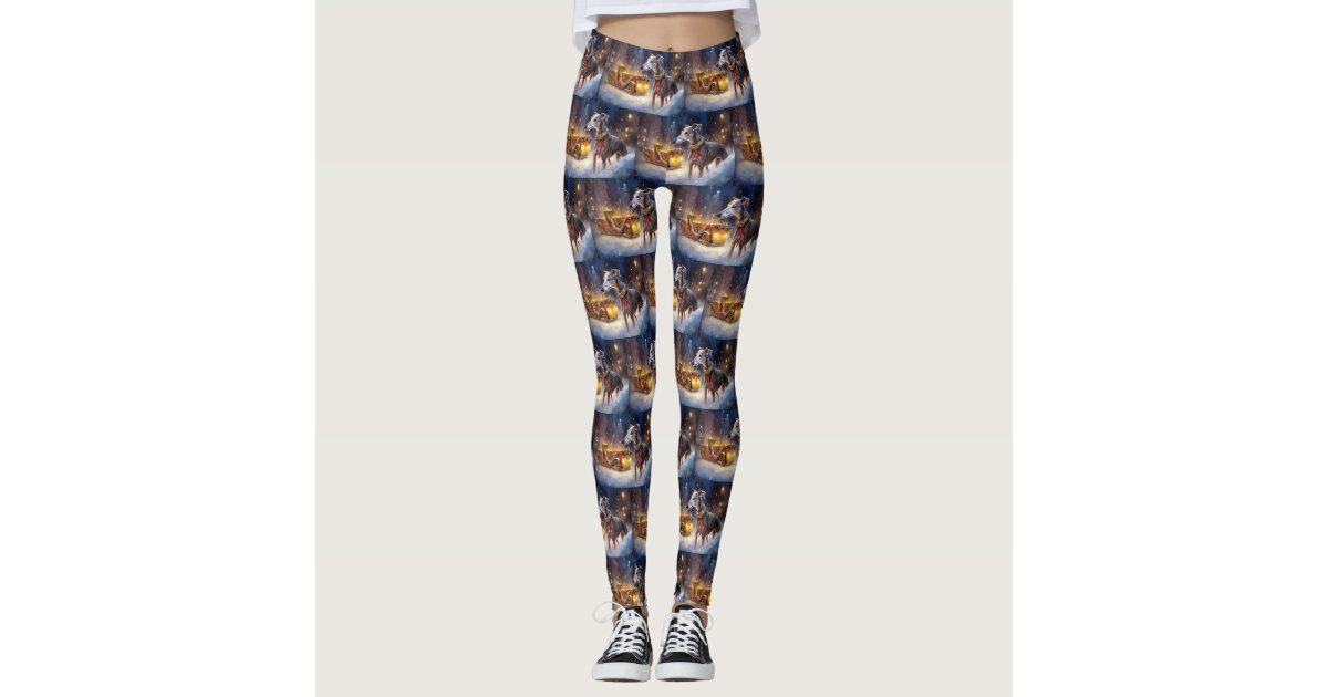 Let it Snow Christmas Leggings