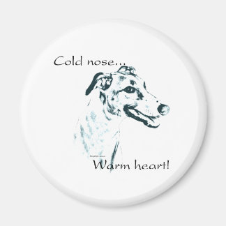 Greyhound Cold Nose, Warm Heart Magnet