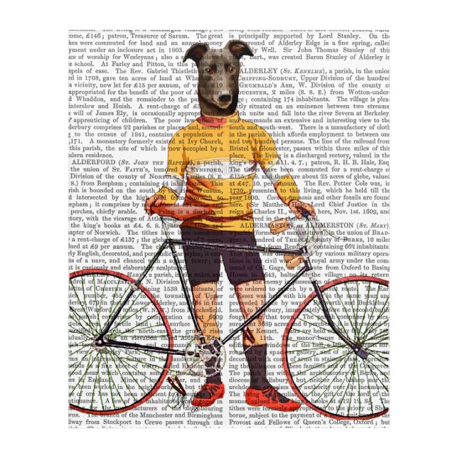 Greyhound Cyclist Acrylic Print (Front)