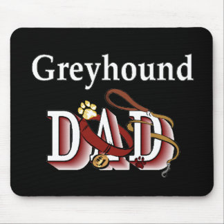 Greyhound Dad Gifts Mouse Pad