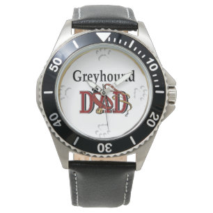 Greyhound Dad Gifts Watch