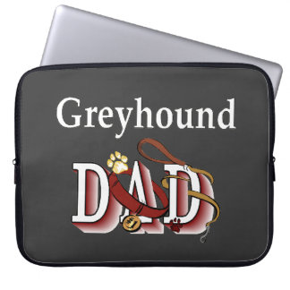 Greyhound Dad Laptop Sleeve