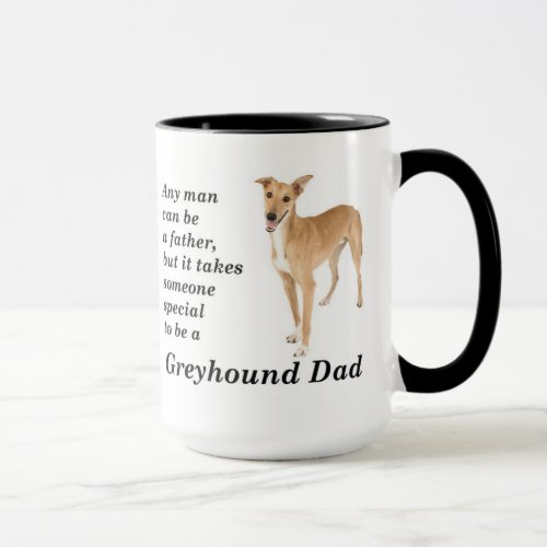 Greyhound Dad Mug