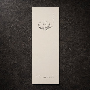 Greyhound Dark Academia Scientific Illustration  Bookmarks