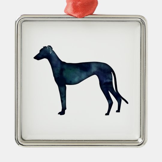 Sleeping Greyhound Dog Porcelain Ornament Whippet IG 