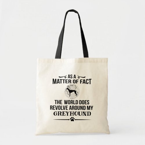 Greyhound Dog Breed Lover Tote Bag