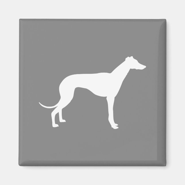 Greyhound Dog Magnet (Front)