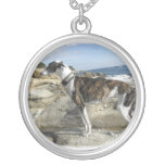 Greyhound Dog Necklace