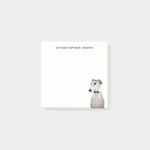 Greyhound Dog Post-it Notes