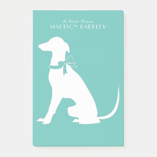 Greyhound Dog Puppy Post-it Notes