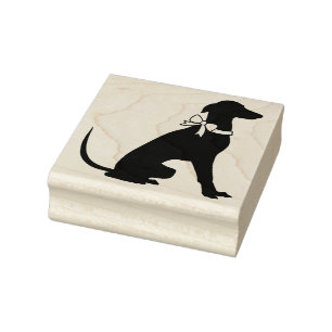 Greyhound Dog Puppy Rubber Stamp