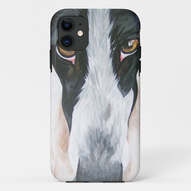 Greyhound Eyes Case-Mate iPhone Case (Back)