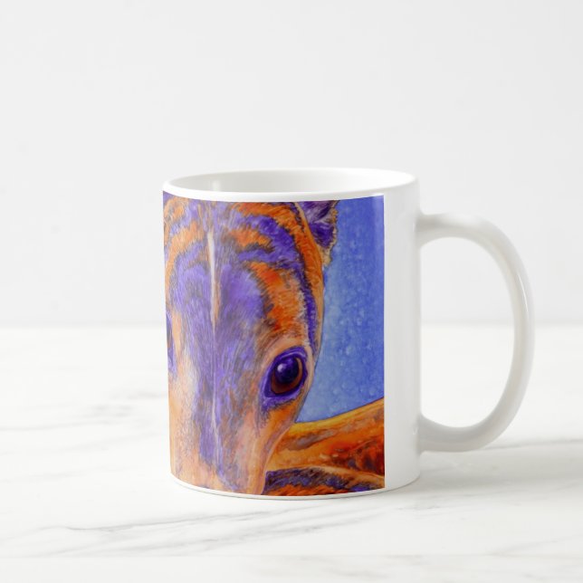 Greyhound Eyes Mug - "Ace" (Right)