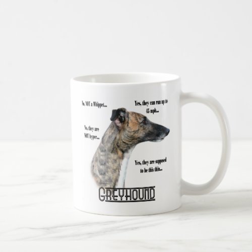 Greyhound FAQ Mug