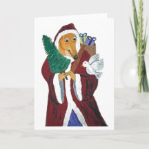 Greyhound Father Christmas