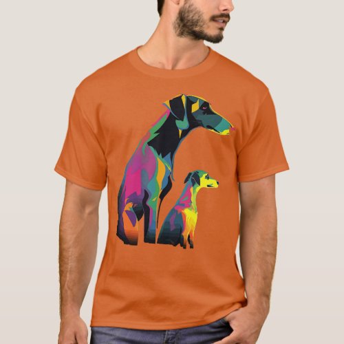Greyhound Fathers Day T_Shirt