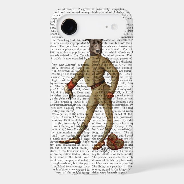 Greyhound Fencer Dark Full 2 Case-Mate iPhone Case (Back)