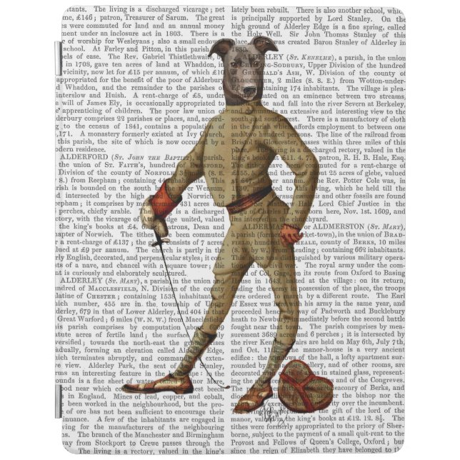 Greyhound Fencer Dark Full 2 iPad Air Cover (Front)