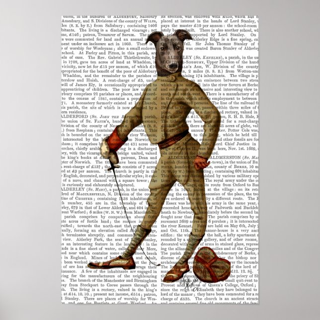 Greyhound Fencer Dark Full Poster (Front)
