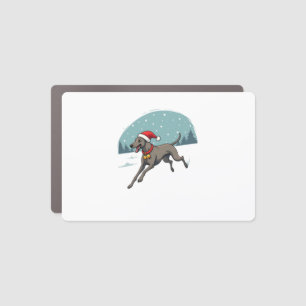 Greyhound Festive Sprint Car Magnet