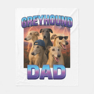 Greyhound Fleece Blanket