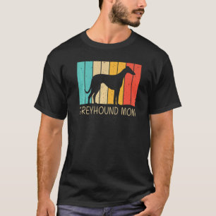 Greyhound For Mom Mother Italian Greyhound Rescue T-Shirt