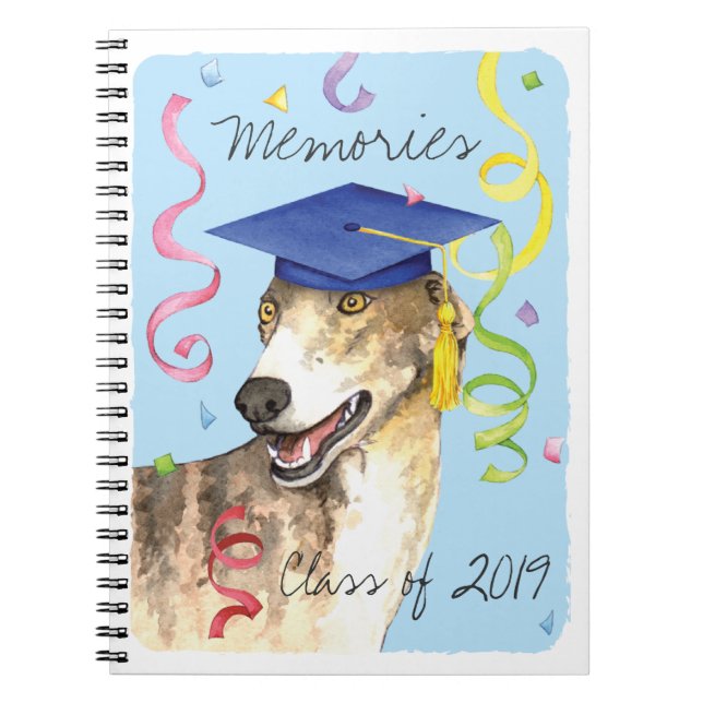 Greyhound Graduate Notebook (Front)