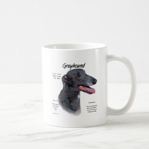 Greyhound History Design Coffee Mug