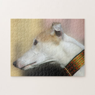 Greyhound jigsaw puzzle (p104)