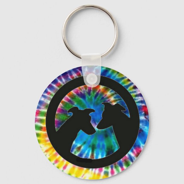 Greyhound Keychain (Front)