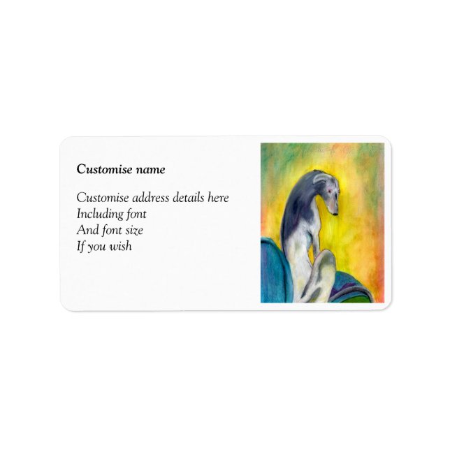 Greyhound labels (a274) (Front)