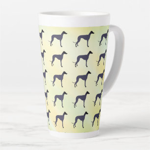 Greyhound latte mug