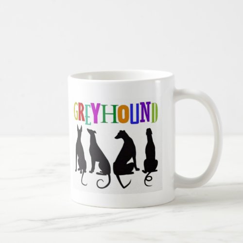 Greyhound Love Coffee Mug