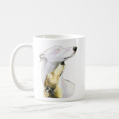 Greyhound Love Dog Art Mug